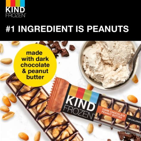 Kind Dairy Free Dark Chocolate Peanut Butter Frozen Dessert Bars Ct