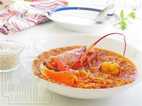 Arroz Caldoso De Bogavante Para Personas El Cocinero Casero Arroces