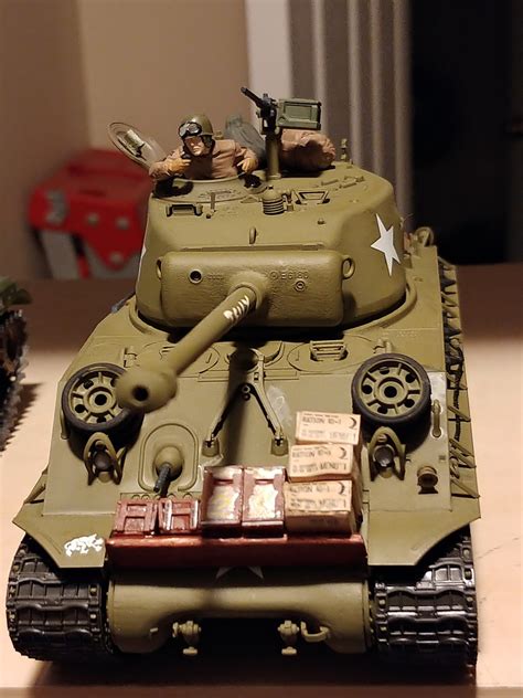 Us Medium Tank M A E Sherman Easy Eight Plastic Model Military