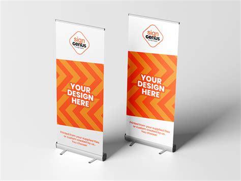 Custom Pull Up Banners Safety Genius