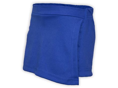 Short Saia Juvenil Helanca Azul Royal Del France