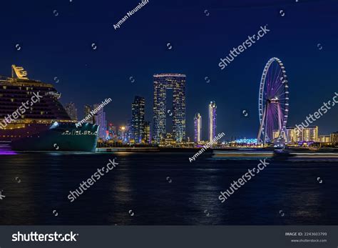 Dubai Jbr At Night: Over 1,177 Royalty-Free Licensable Stock Photos ...