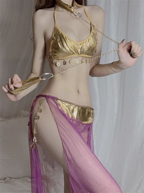 Naughty Sweet Sexy Lingerie Pajamas See Through Provocative Transparent Erotic Nightdress