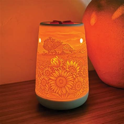 Sunflower Fields Scentsy Warmer August 2024 Warmer Of The Month