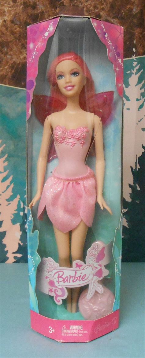 Barbie Fairy Doll Mattel Pink Hair Rare New - Etsy