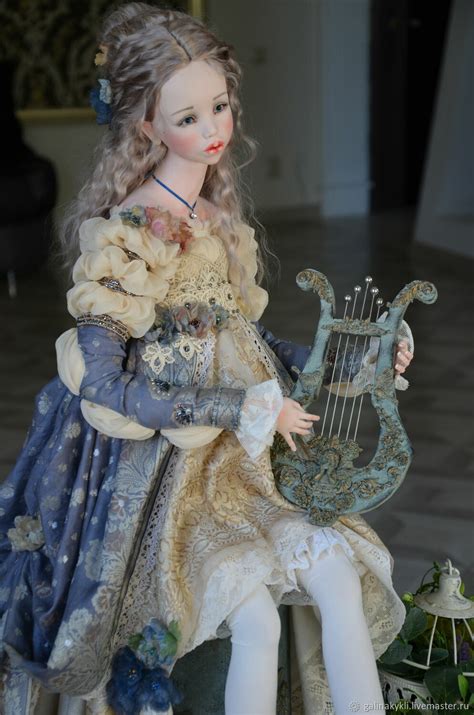 Интерьерная кукла: Муза с лирой – заказать на Ярмарке Мастеров ...