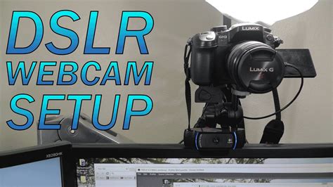 How To Use A DSLR As A Webcam BEST Setup Imho Panasonic GH3 YouTube