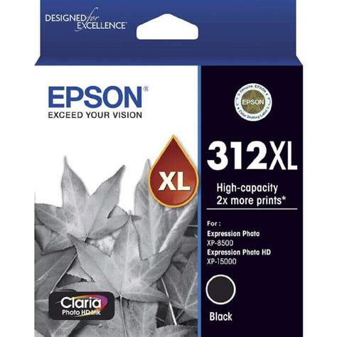 Epson Xl Black Ink Cartridge Inkwell Cartridges Toner