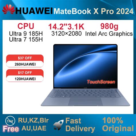 Huawei Matebook X Pro Diz St Bilgisayar Inter Core Ultra H