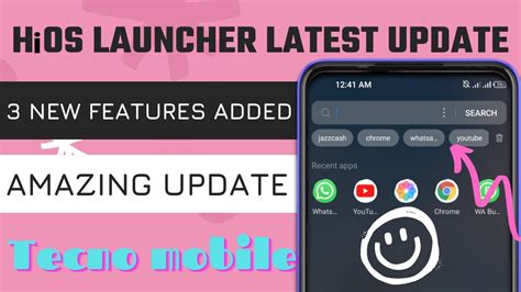 3 New Features Added In Hios Launcher Hios Launcher New Update 2021