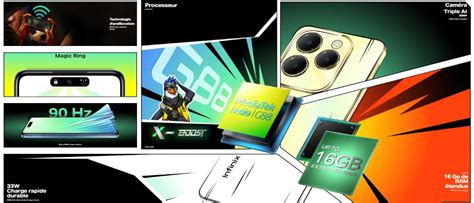 Smartphone Infinix Hot FF Go Go Noir Au Meilleur En Tunisie