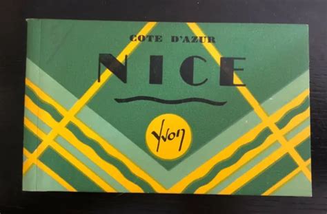 Carnet De Cartes Postales Anciennes Yvon De Nice Eur Picclick Fr