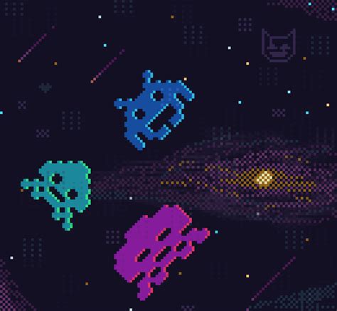 Pixilart Space By Octopie34