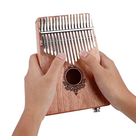 Bois 17 clé doigt pouce Piano Kalimba Mbira éducat Grandado