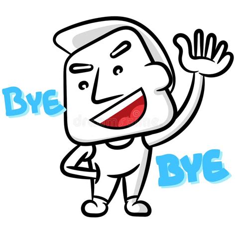 Cartoon Bye Bye Stock Illustrations – 4,945 Cartoon Bye Bye Stock ...