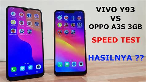 Vivo Y Vs Oppo A S Gb Speedtest Indonesia Youtube