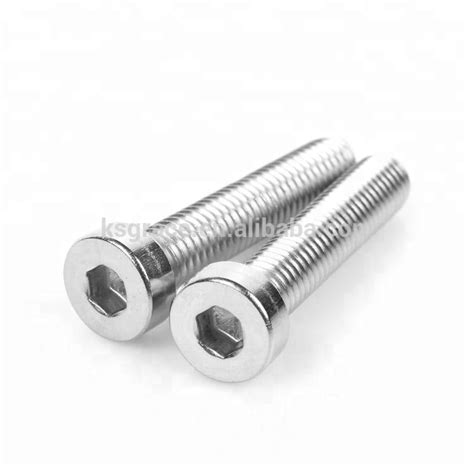 Stainless Steel Hexagon Socket Thin Head Screws DIN7984