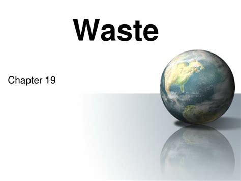 Ppt Waste Powerpoint Presentation Free Download Id6154964