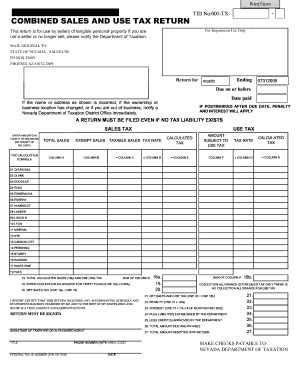 NV TXR-01.01a 2006-2024 - Fill out Tax Template Online