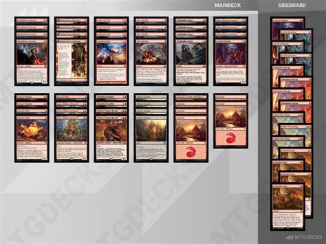 Standard Red Deck Wins Deck By Merses MTG DECKS