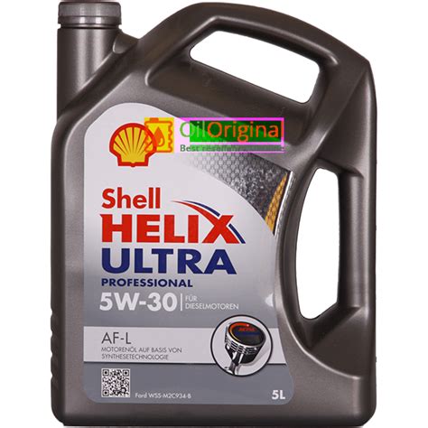 Моторное масло Shell Helix Ultra Professional AF L 5w30