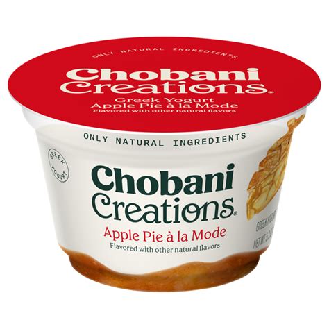 Save On Chobani Creations Apple Pie A La Mode Greek Yogurt Cup Order