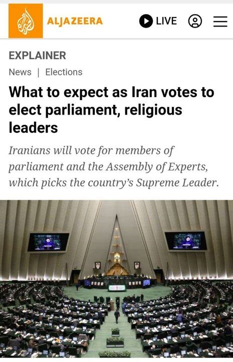 Reflecting Iran S Elections In Foreign Media Photo Webangah News Hub