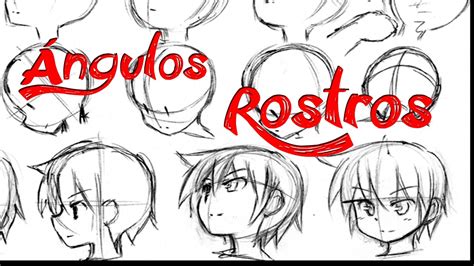 Como dibujar Anime Facil Ángulos de rostro YouTube