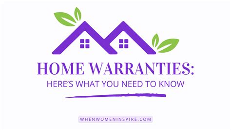 Women Homeowners: The Warranty Guide You Need to Read