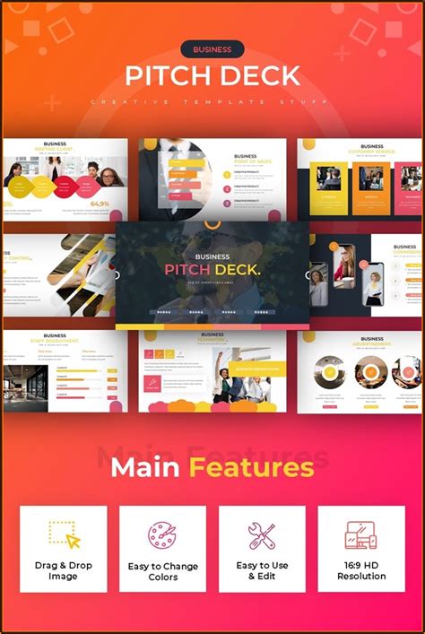 Business Pitch Powerpoint Template - Template 2 : Resume Examples # ...