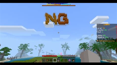 Playing Bedwars And More On Nethergames YouTube