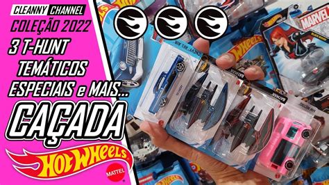 CAÇADA HOT WHEELS T HUNT TEMÁTICAS COBIÇADAS e MUITO MAIS PT BR Cleanny channel