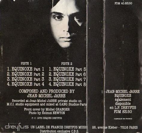 JEAN MICHEL JARRE EQUINOXE Cassette EUR 6 50 PicClick FR