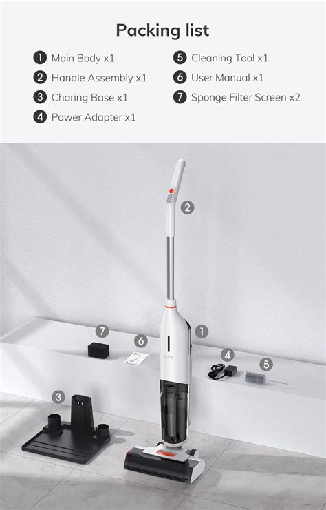 ILIFE W90 Cordless Wet Dry Vacuum Cleaner