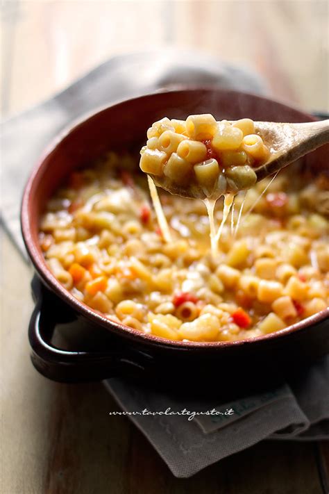 Pasta E Patate La Ricetta Originale Napoletana Passo Passo Cremosa