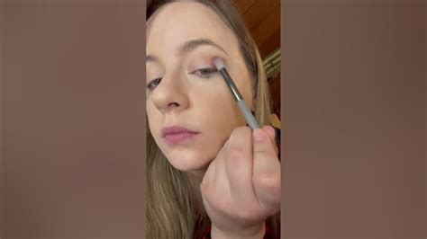 Warm Toned Eye Makeup On Hooded Eyes Youtube