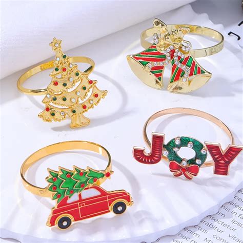 Santa Napkin Rings Shop Offers Clc Cet Edu