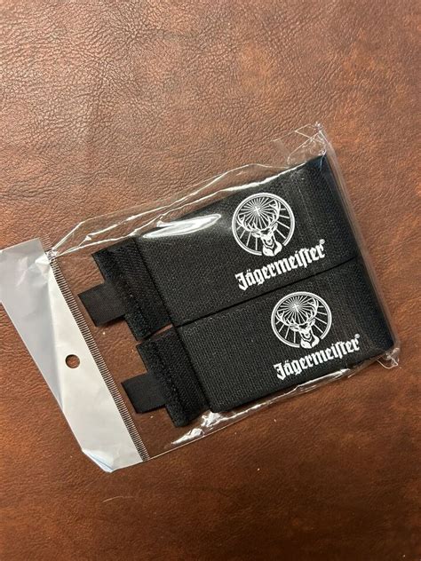 New Jagermeister Jager Deer Snow Ski Straps Black Ebay