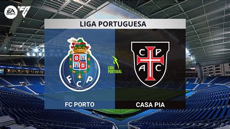 Fc Porto Vs Casa Pia Liga Portugal Rodada Youtube