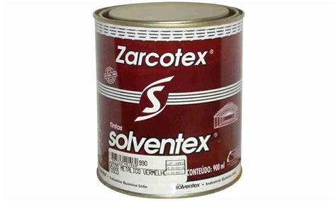 ZARCÃO SOLVENTEX ZARCOTEX VERMELHO FOSCO 900ML Almeida Distribuidor