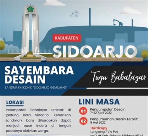 Gus Muhdlor Sayembarakan Desain Tugu Di Perempatan Babalayar Sidoarjo