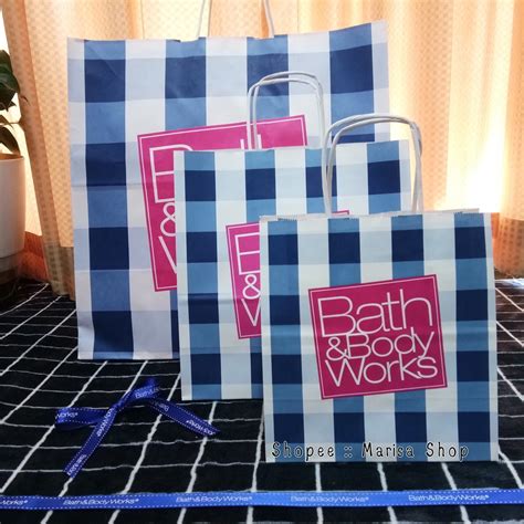 แท ถงกระดาษ Bath and Body Works ถง BBW Shopee Thailand