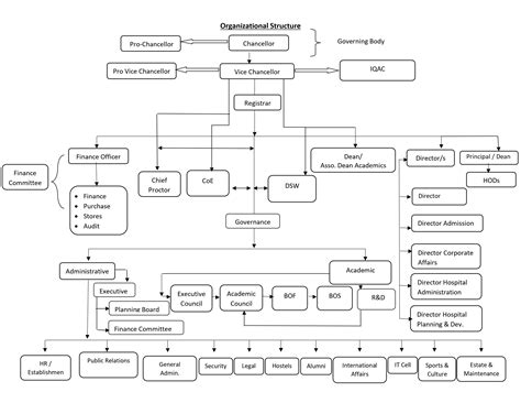 University Organogram