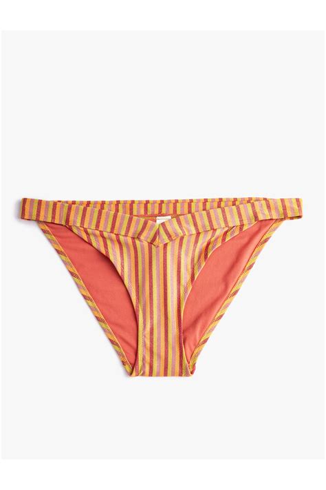 Koton Simli Bikini Alt V Kesim Normal Bel Fiyat Yorumlar Trendyol