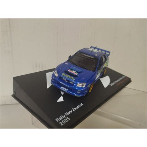 Subaru Impreza Wrc Rally New Zealand P Solberg Altaya Ixo