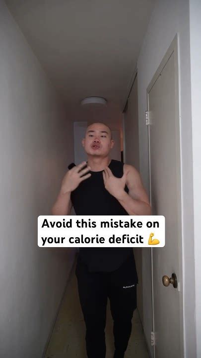 Avoid This Mistake On Your Calorie Deficit 💪 Youtube