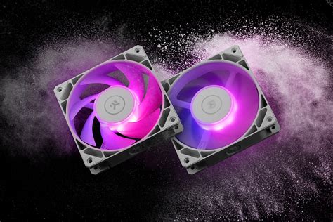 EK Loop Fan PWM FPT 120 D RGB White 550 2300rpm