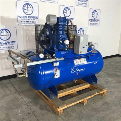 Used Quincy QP Pro 10 HP 120 Gallon Air Compressor For Sale