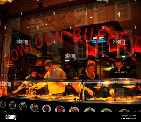 Kowloon Buffet Restaurant In China Town London Stock Photo Alamy