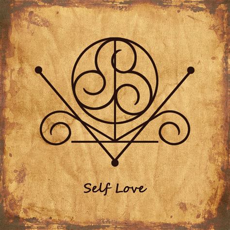 Self Love Sigil Love Symbol Tattoos Symbolic Tattoos Wiccan Symbols